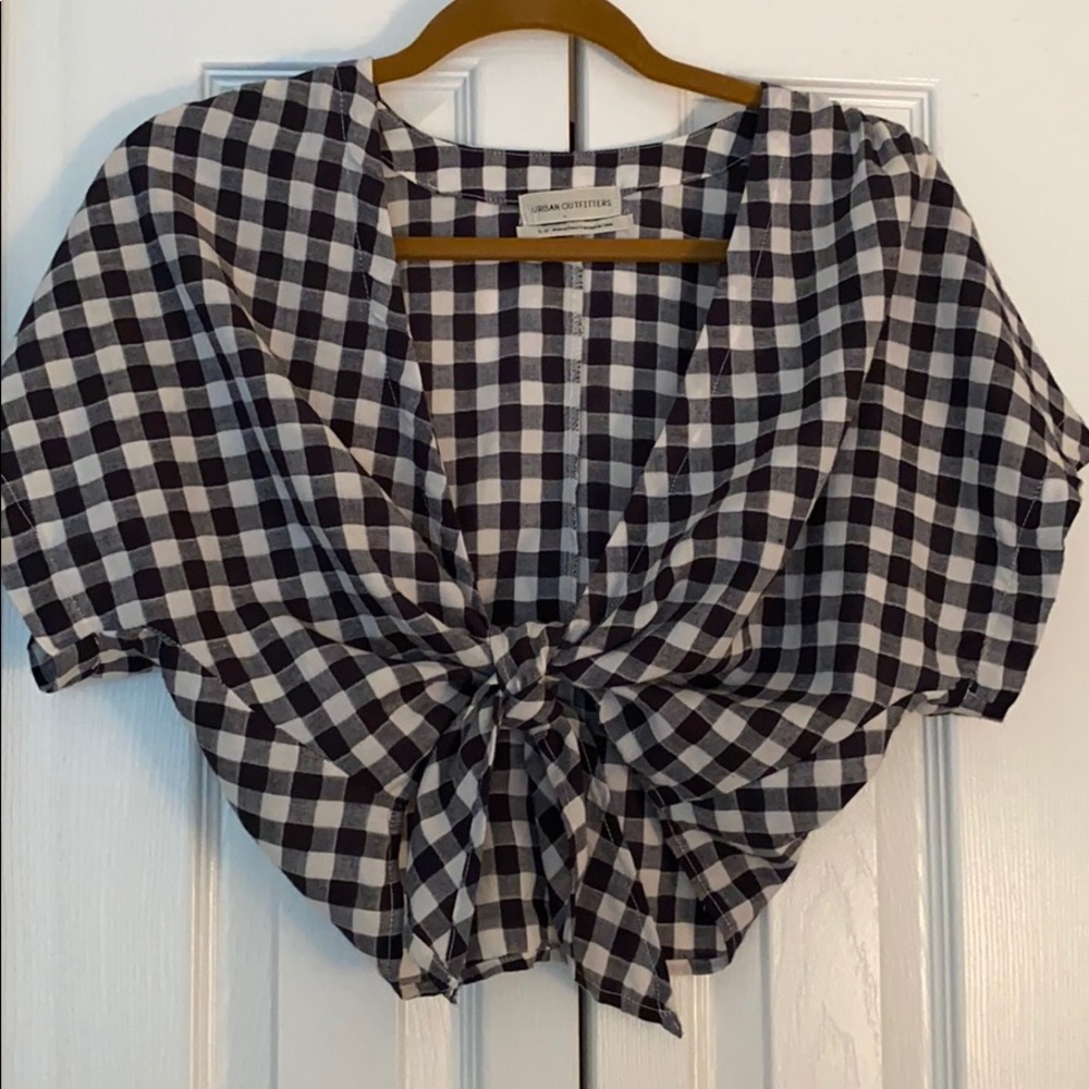 urban outfitters tie top